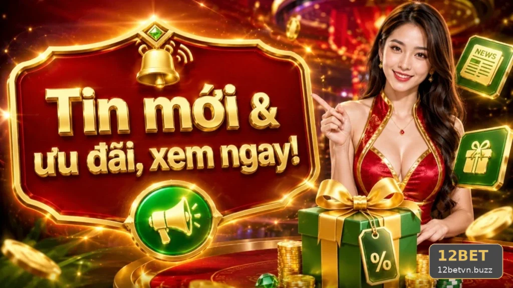 Khuyến Mãi 12BET Tại 12betvn.buzz: Đọc Chi Tiết Giao Diện Tin Mới, Ưu Đãi Và Điều Kiện Nhận Thưởng – Nhận Diện Thông Báo Giả Mạo Cùng Kênh Hỗ Trợ Chính Thức Qua Góc Kiểm Chứng Theo Tên Miền