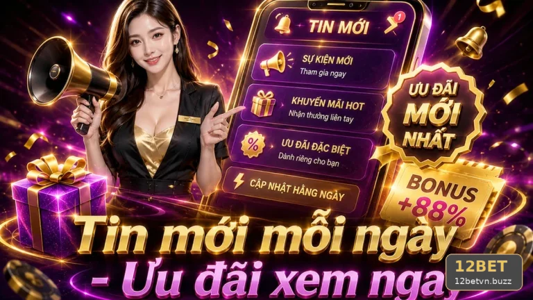 So Sánh Ưu Đãi Theo Nhu Cầu Thay Vì Con Số Lớn Tại 12BET – Góc Kiểm Chứng 12betvn.buzz Về Quản Lý Thời Gian Đọc Điều Kiện Khuyến Mãi – góc kiểm chứng theo tên miền