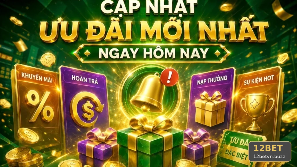 Hồ Sơ Tình Huống Khuyến Mãi 12BET Tại 12betvn.buzz: Đánh Giá Ưu Đãi Cho Người Mới Bằng Tiêu Chí Minh Bạch Qua Kế Hoạch Có Trách Nhiệm – Góc Kiểm Chứng Theo Tên Miền
