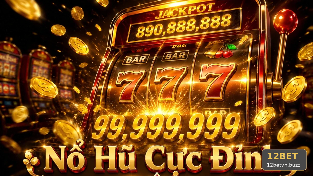 Biểu tượng trò chơi nổ hũ trên nền tảng giải trí